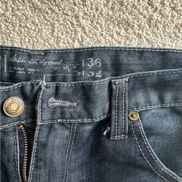 Y2K Mens Paper Denim Bootcut Jeans - 36/32 - Picture 4 of 4